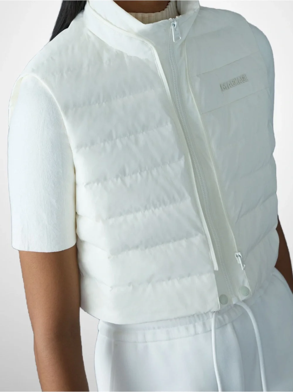MACKAGE PRISCILLA CREAM L - BRAND NEW LADIES 3 in 1 DOWN JACKET